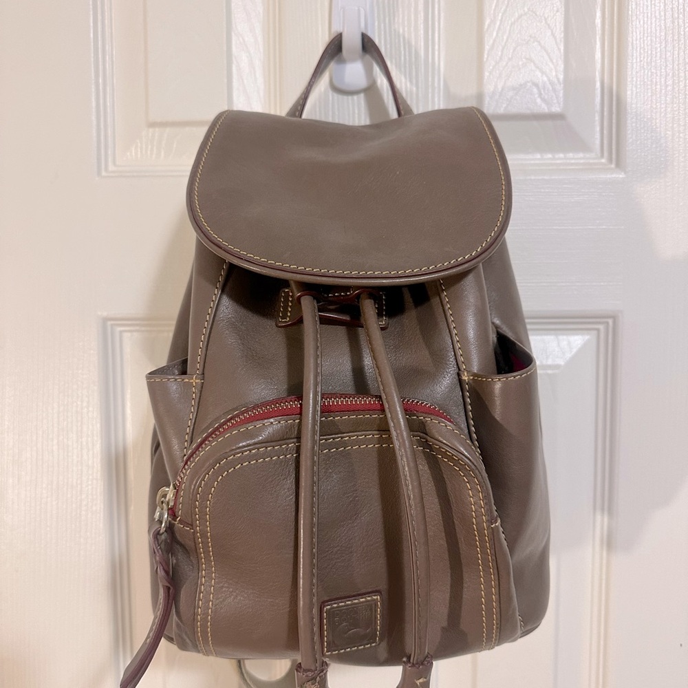 Dooney & Bourke “backpack” handbag and matching wallet